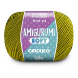 01 Novelo Fio Amigurumi Soft Artesanato Em Crochê Cor 5270 Cana