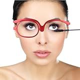 01 Óculos Maquiagem Profissional Grau Aumento