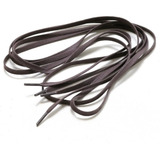 01 Par Cadarço Chato Encera Botas Sapatenis 1 10cm Marrom