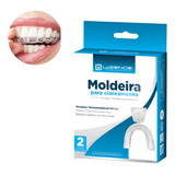 01 Par Moldeira Termomoldável P Clareamento Dental Bruxismo