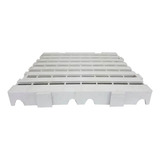 01 Peça Estrado Plástico 50x50 X 4 5 Pallet Deck Forração