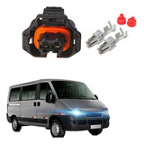 01 Plug Conector Chicote Sensor Rotação 2 Fios Fiat Ducato
