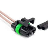 01 Plug Conector Da Resistência Da Ventoinha Ford Edge Focus