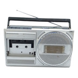01 Rádio Philips Ar150 Antigo Toca Fita Am fm P Restauro