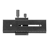 01 Slider Universal De Foco Macro De Liga Premium Durável Resistente 2 Vias Controle Deslizante De Trilho De Focagem Macro Para A Maioria Das Marcas De Câmeras DSLR Fotos De Close Up