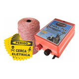 01 Un Eletrificador Pet 220v 100m Fio Eletr 01 Placa
