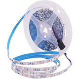 01rolo Fita Led 5050 Rgb 300led Ip20 S silic Sem Controle