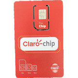 01x Chip Claro 4.5g Pré Pago