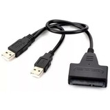 02 Cabo Conversor Ssd Hd Sata Notebook 2,5 3,5 Para Usb 2.0 