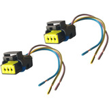 02 Conector Chicote Plug Do Farol Foco Duplo Peugeot 206