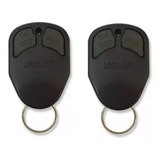 02 Cover Capinha Carcaça Controle Look Out Antigo 2 Botões 