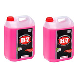 02 Desengraxante H-7 - 5 Litros -limpeza Pesada H7 Original 