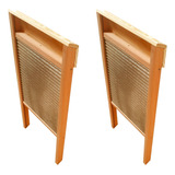 02 Esfregadeiras De Roupa Tabua Retrô Vintage Tipo Washboard