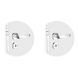 02 Fechadura Soprano Interna Pali Roseta Redonda 40mm Cr