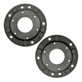 02 Pçs Adaptador Roda Fusca 5 F 5x205mm P/ 6x139,7mm D20 Spf