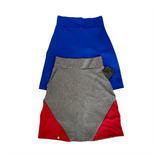 02 Saia Shorts Fitness Evangélica Combo