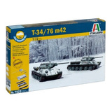 02 Tanque T-34/76 M42 Escala 1:72