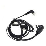 02 Un Fone Ouvido Ptt Lapela Auricular Motorola Ep 450 Dep 