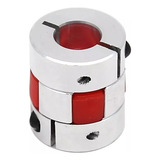 02 Acoplamento Flexivel Eixo Cnc Motor De Passo 8x10mm