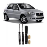 02 Amortecedores 02 Kits Fiat Palio Traseiro 2001 2002 2003