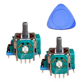 02 Analógicos 3d Alps Original Para Controles Ps4 Alavanca