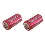02 Baterias Recarregável Vapcell 3 7v