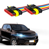 02 Chicote Conector Lanterna Randon Guerra Librelato 5 Vias