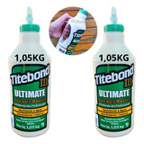 02 Cola Madeira Titebond Ultimate Iii Atóxica Wood Glue 1kg