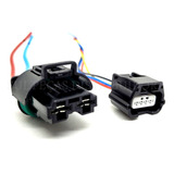 02-conector P/ Resistencia Da Ventoinha Sandero Logan Captur