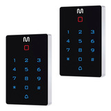 02 Controle De Acesso Leitor Tag Chaveiro Senha 125khz Giga