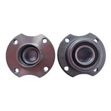 02 Cubos De Roda Rolamentos Mod Vw 4x100mm Reboque Trailer