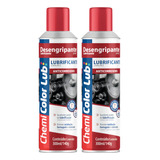 02 Desengripante Spray 300ml Oleo Lubrificante Anticorrosivo