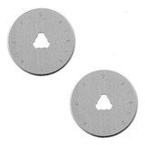 02 Discos Refil Lâmina Do Cortador Circular Patchwork 45mm