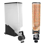 02 Dispenser De Raçao Armazenador Porta Ração Sementes 45 Lt