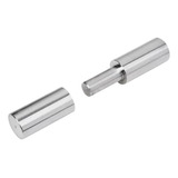 02 Dobradiça Tipo Gonzo De Inox Portão Grade 5 8 15 87 Mm 