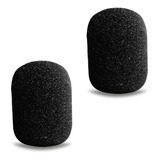 02 Espumas Para Microfone Plantronics C310 Fone De Capacete