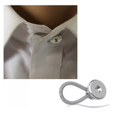 02 Extensor Alargador Colarinho Camisa Aço Inoxidável Top