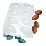 02 Formas Simples Para Chocolate Ovo Liso 150g Bwb Cd 3624