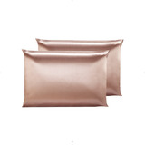 02 Fronhas De Cetim Anti Frizz 70cm X 50cm Par