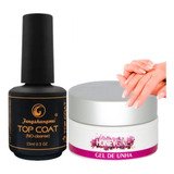 02 Gel Pink Light Honey Girl 50gr 01 Top Coat Fengshangmei