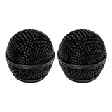 02 Globos Metal Para Microfones Shure Lyco Kadosh Behringer