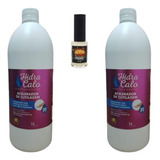 02 Hidracalo 1 Litro Loção Base Bomba Brinde Promoçao 