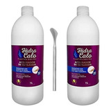 02 Hidracalo 1000ml Plástica Do Pés Loção Emoliente Brinde