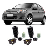 02 Kits Batentes Ford Fiesta Dianteiro 2003 Até 2013 