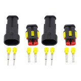 02 Kits Conector Plug 2 Vias