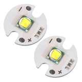 02 Led Cree Xml T6 10 W Branco Frio Lanterna Farol