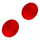 02 Lente Lanter Traseira Rural Jeep Willys Vermelha Gf0018vm