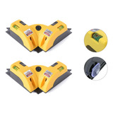 02 Nivel Laser 90 Graus Horizontal E Vertical Com Prumo