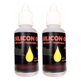 02 Óleo De Silicone Para Airsoft E Paintball 100 Puro 30ml