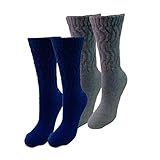 02 Pares De Meias Aeróbicas Femininas Treino Em Academia Corrida Caminhada Ciclismo 34 39 Azul Cinza